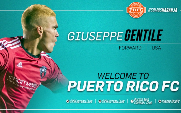 Giuseppe, nuevo delantero del PRFC
