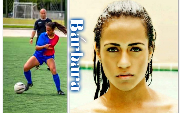 Bárbara: del Modelaje, al Atletismo, al Fútbol