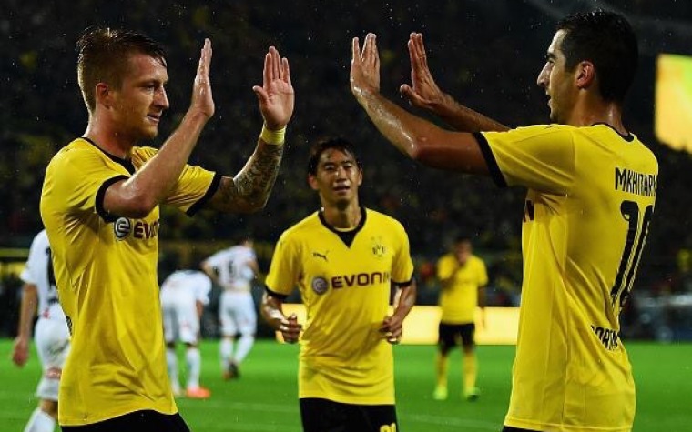 El Borussia Dortmund no se cansa de golear