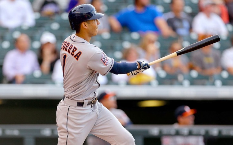 Carlos Correa pega su jonrón No.13 en MLB