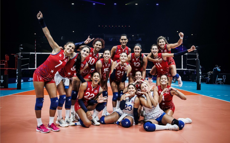 Victoria sobre las argentinas en epílogo del Mundial Voleibol