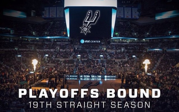 San Antonio: 19 años seguidos en Playoffs