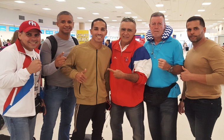 Manny Rodríguez en Londres para pelea de título mundial