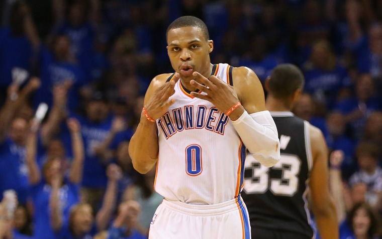 Westbrook destroza a los Spurs