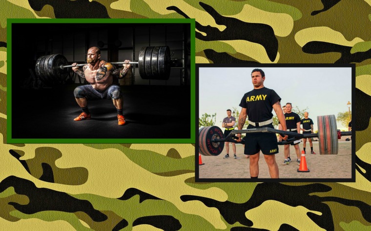 Con 6 rutinas la nueva prueba Fitness Militar