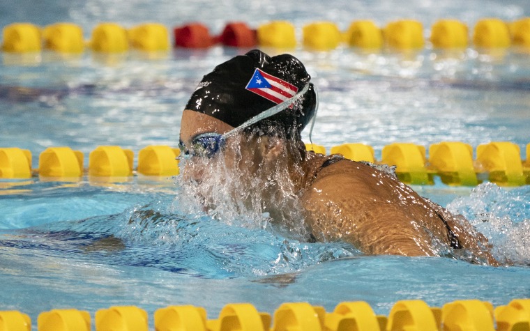 A nadar en Salinas el PR International Swimming Open