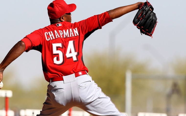 Aroldis Chapman: el más rapido con 500 K