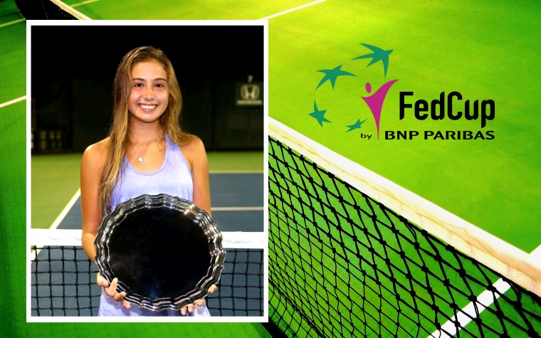 Lauren Anzalotta última integrante del EquipoPUR Fed Cup