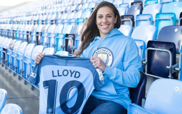 Carli Lloyd al Manchester City