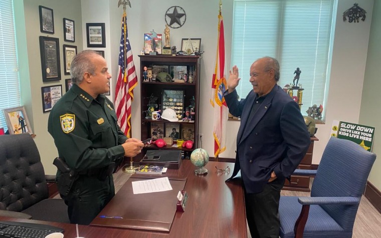 Valcárcel reconocido por la policía en Florida central