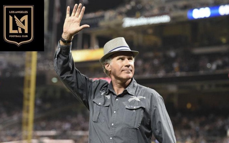 Los Angeles FC presenta logo y a Will Ferrell co-dueño.