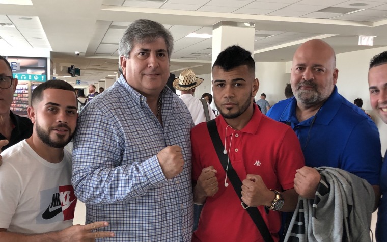 Jesús Rojas en Houston para su defensa mandatoria este sábado