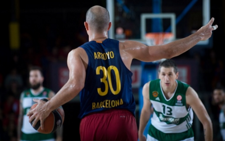 Carlos Arroyo vs Feldeine en Euroliga