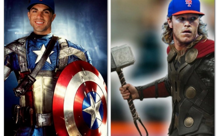 Capitán América y Thor se unen en victoria Mets