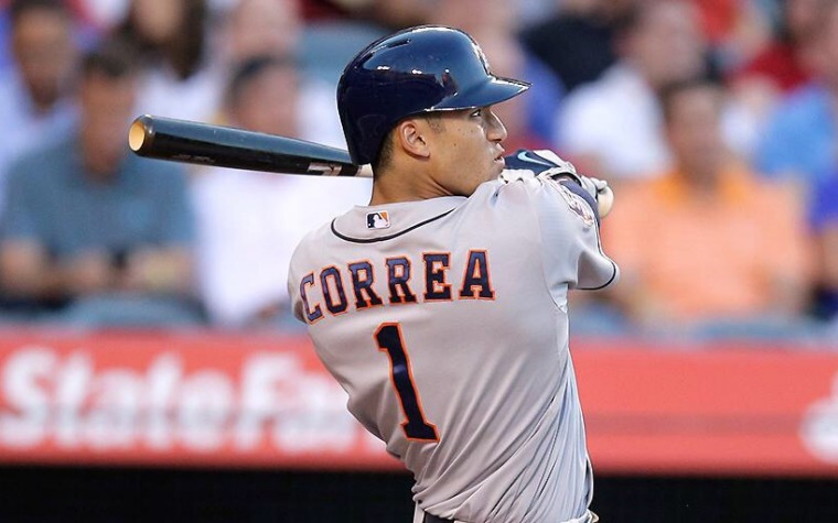 Carlos Correa Novato del mes de Junio