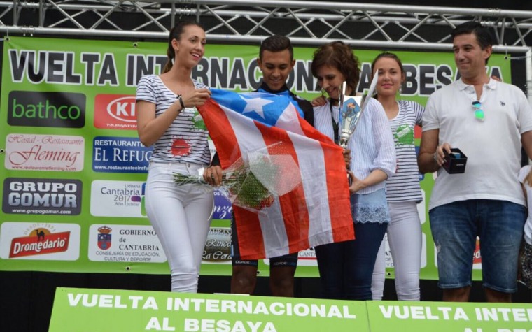 Ciclista PRño sobresale en España