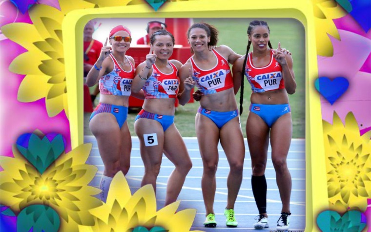 Oro en el 4x100 femenino