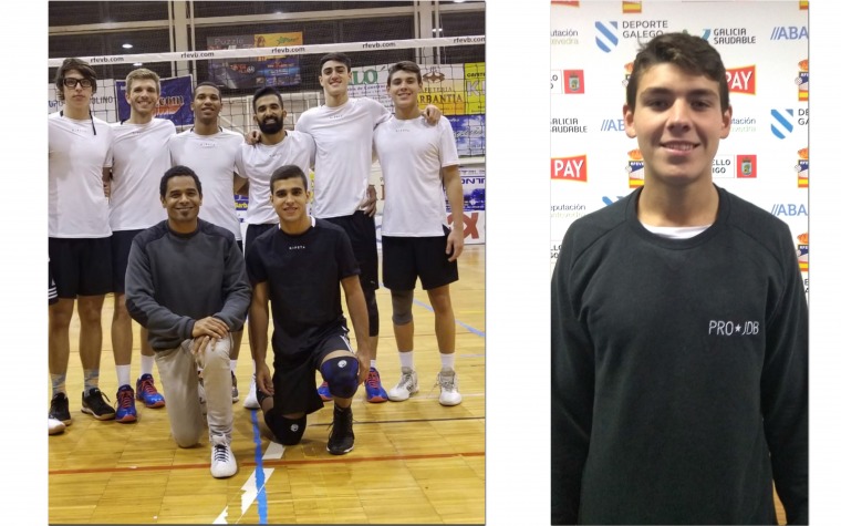 Boricua se abre puertas en el voleibol España