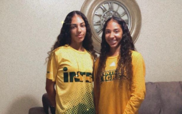 Karish y Yari Rivera a jugar fútbol con la Inter