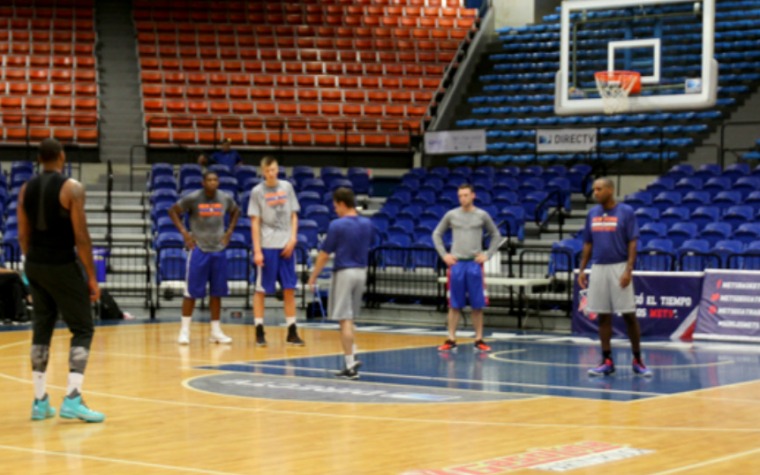 NBA: Los Knicks entrenan en Guaynabo