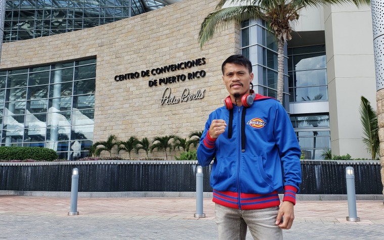 Campeón mundial filipino en PUR para defensa título