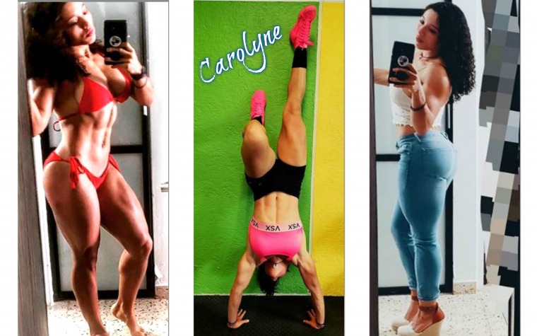 Carolyne: de burlas por 'tomboy' a sensual Fitness Model