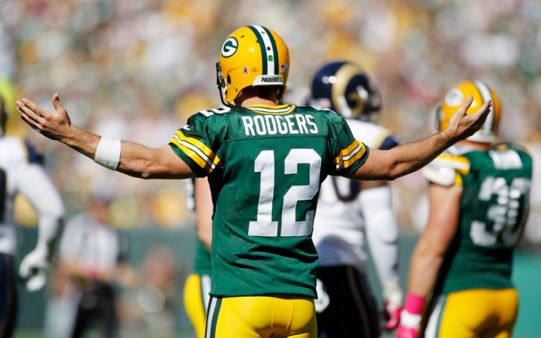 Interceptan a Rodgers luego de 3 años