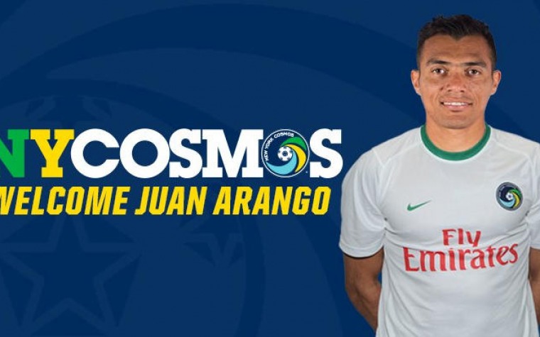 Juan Arango es del Cosmos