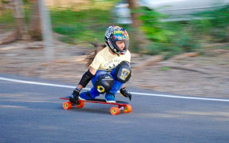 Al ataque las chicas en el Guajataca Downhill