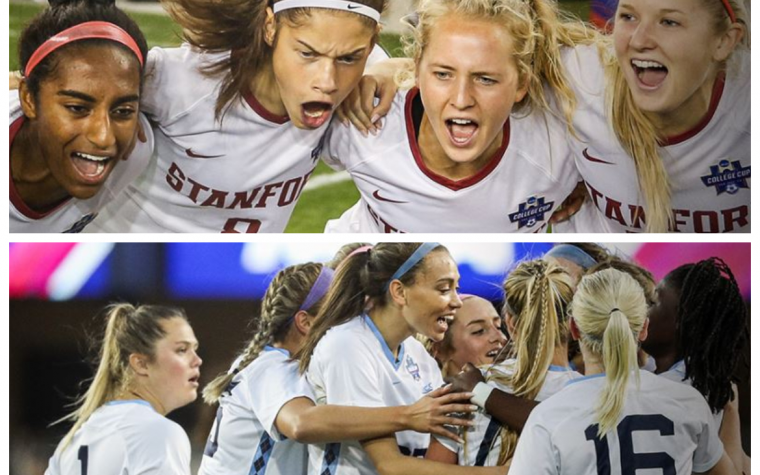 Stanford vs North Carolina en la Final College Cup FutFem