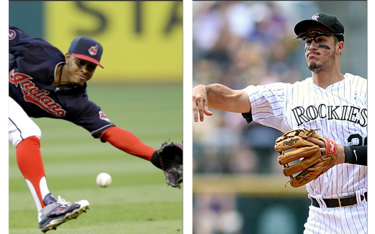 Lindor y Arenado de oro