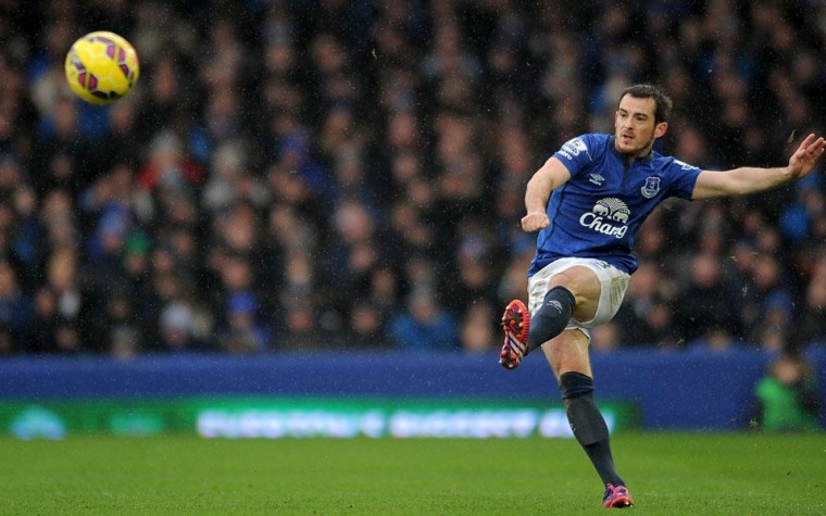 KO Leighton Baines