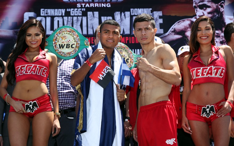 En peso McWilliams y Chocolatito