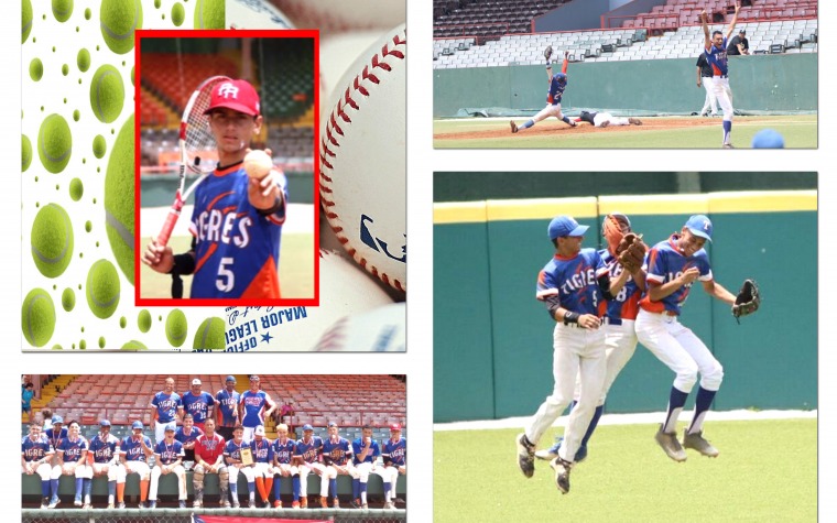 Campeón en Béisbol y sobresaliente en Tenis