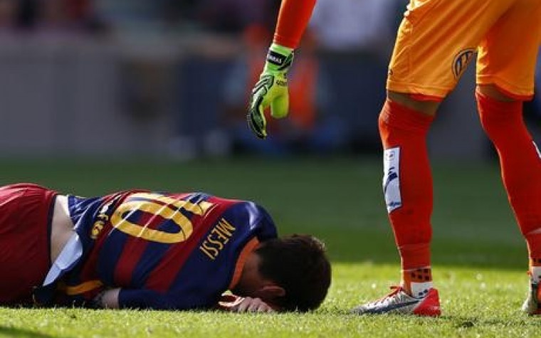 Messi fuera de 7 a 8 semanas