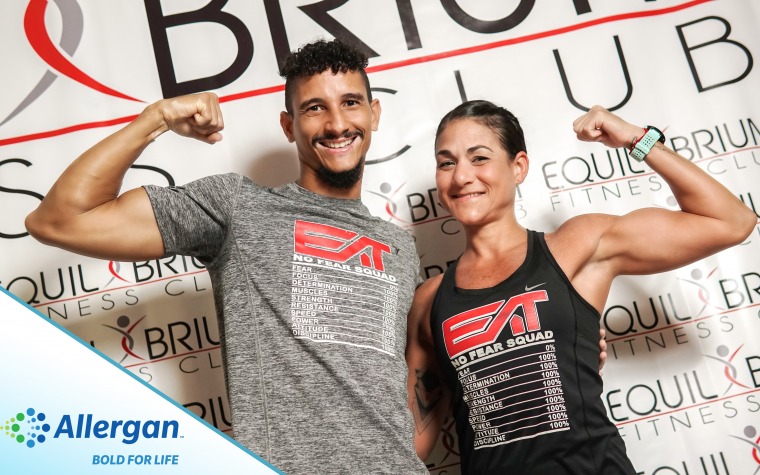 Yanessa y Efraín al North America Obstacle Racing Championship