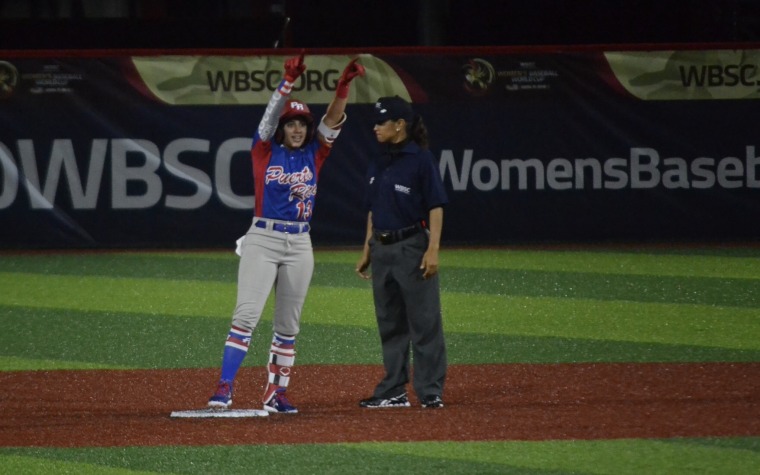 Victoria de Las Nuestras en el Mundial de Béisbol Femenino