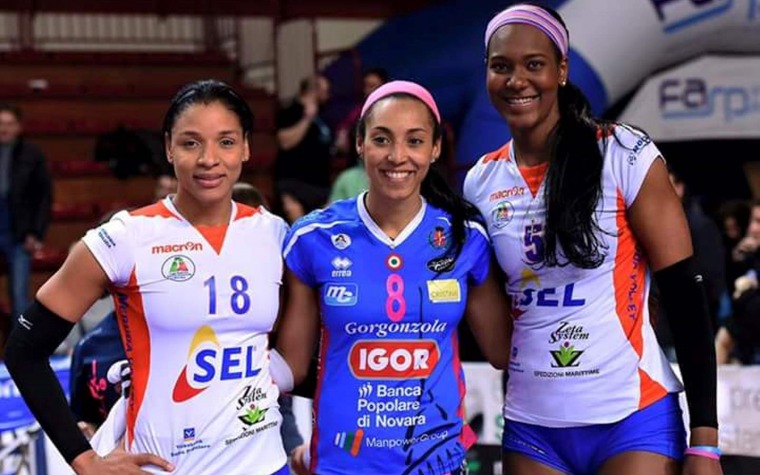 Aury le gana en Italia a las dominicanas