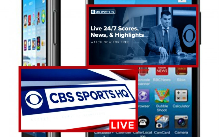 Agresivo CBS con lanzamiento del App Sports HQ