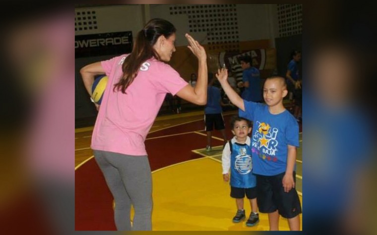 Niños especiales del Voleibol