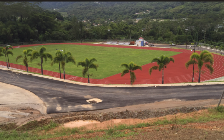 Inauguran pista en Adjuntas