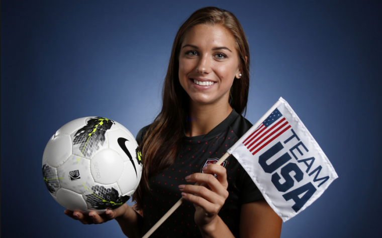 Alex Morgan en Puerto Rico