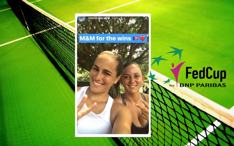 Las Mónicas tras ascenso PUR FedCup