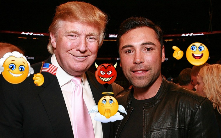 De La Hoya 'trollea' a Trump con CaneloVsGGG