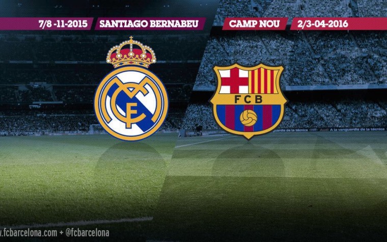 Con Fecha los Clásicos Madrid-Barça