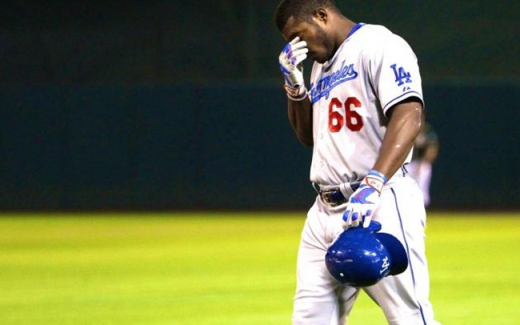 Fin de la temporada para Yasiel Puig