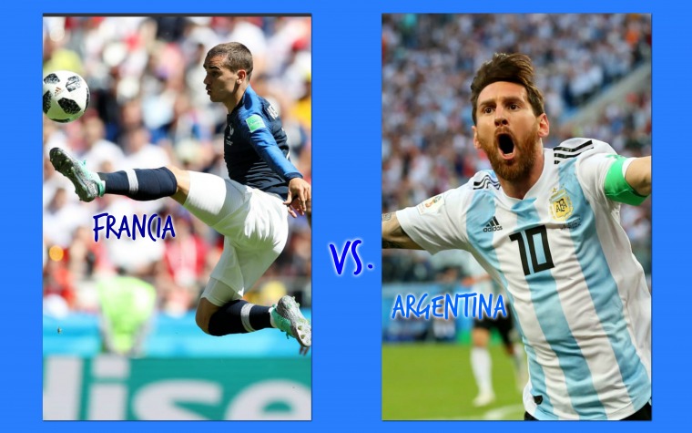 ¿Quién gana, Francia o Argentina?