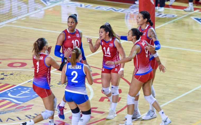 Se fueron a 5 sets PUR vs Perú