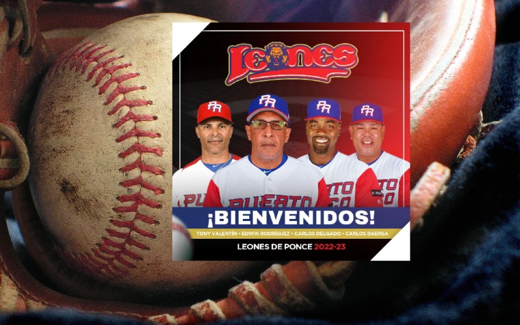 Baerga, Delgado y Valentín su unen a los Leones Ponce