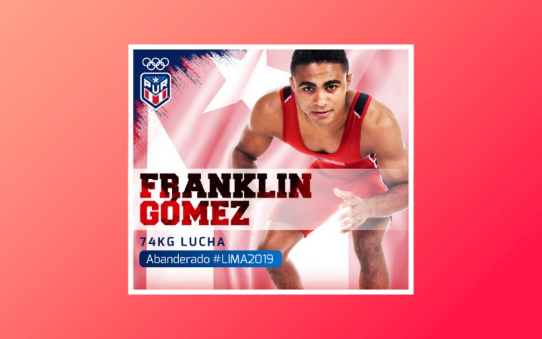 Franklin Gómez: 17mo abanderado PanAm